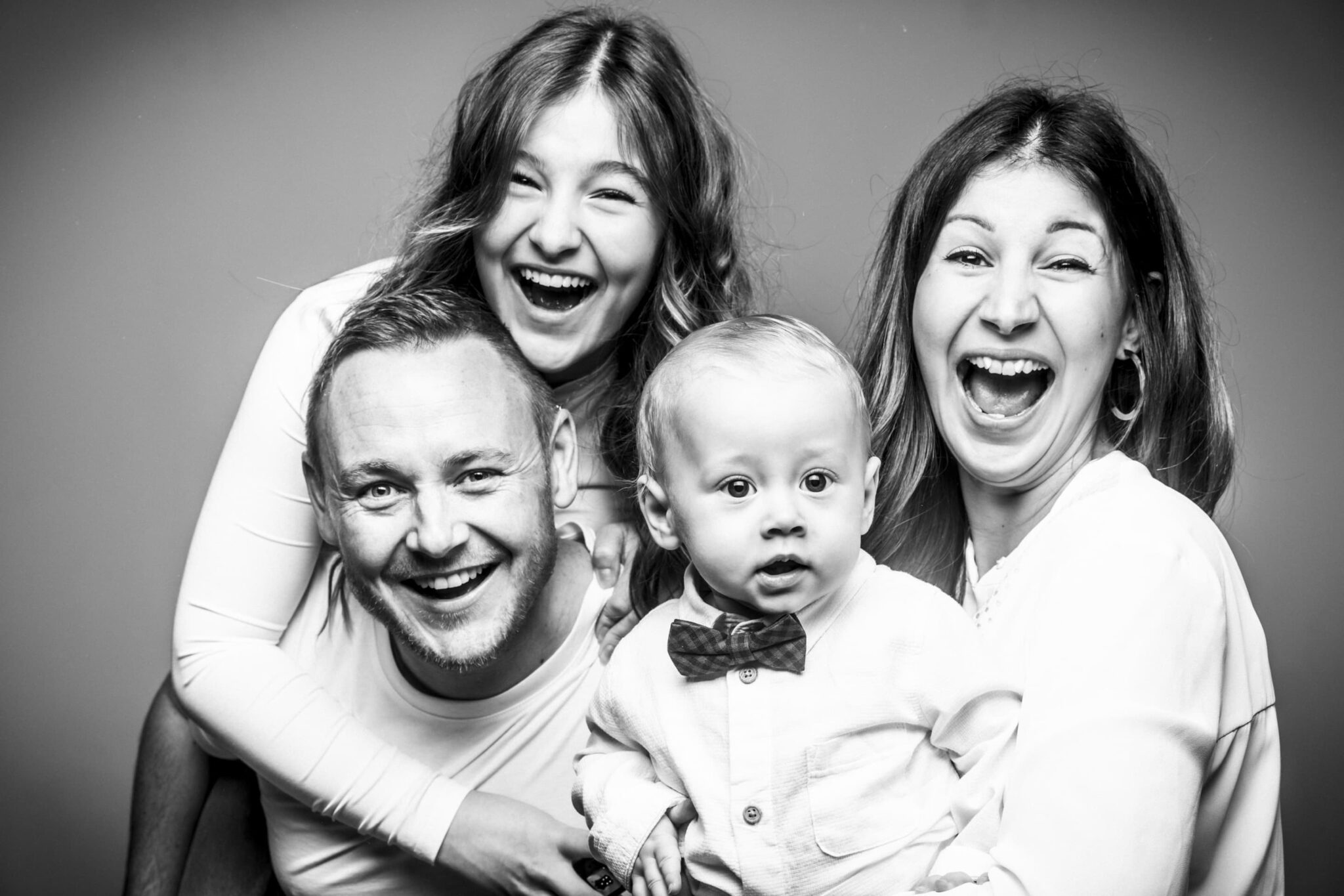 Fotoshooting mit Familie
