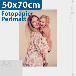 Poster 50x70cm Fotopapier perlmatt