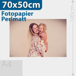Poster 70x50cm Fotopapier perlmatt