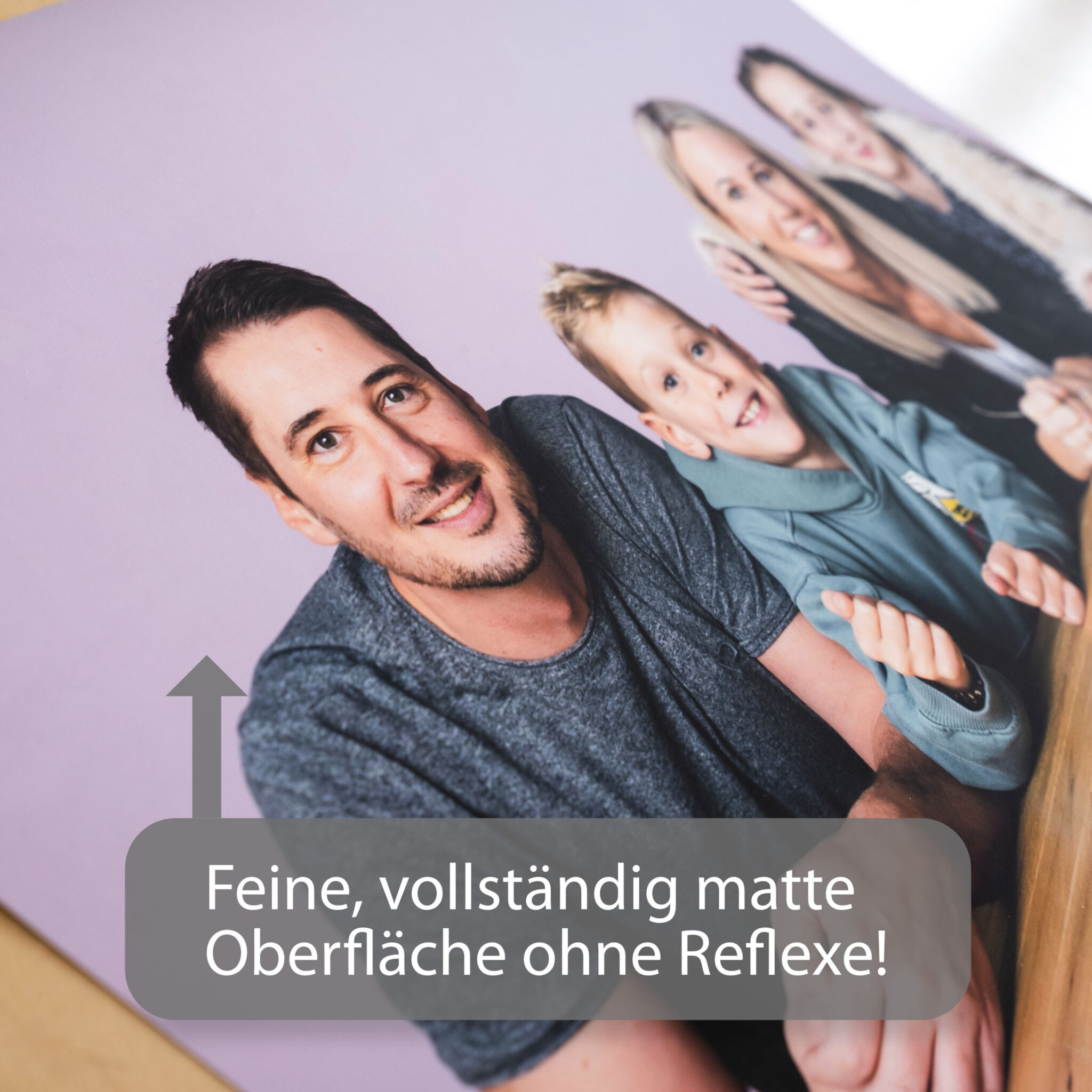 Poster 40x40cm Kunstdruck matt – Bild 3