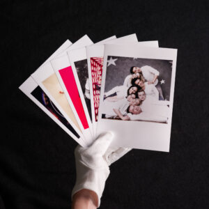 6 Stk. Retro-Fotoprints 14x20cm perlmatt, mit Rand